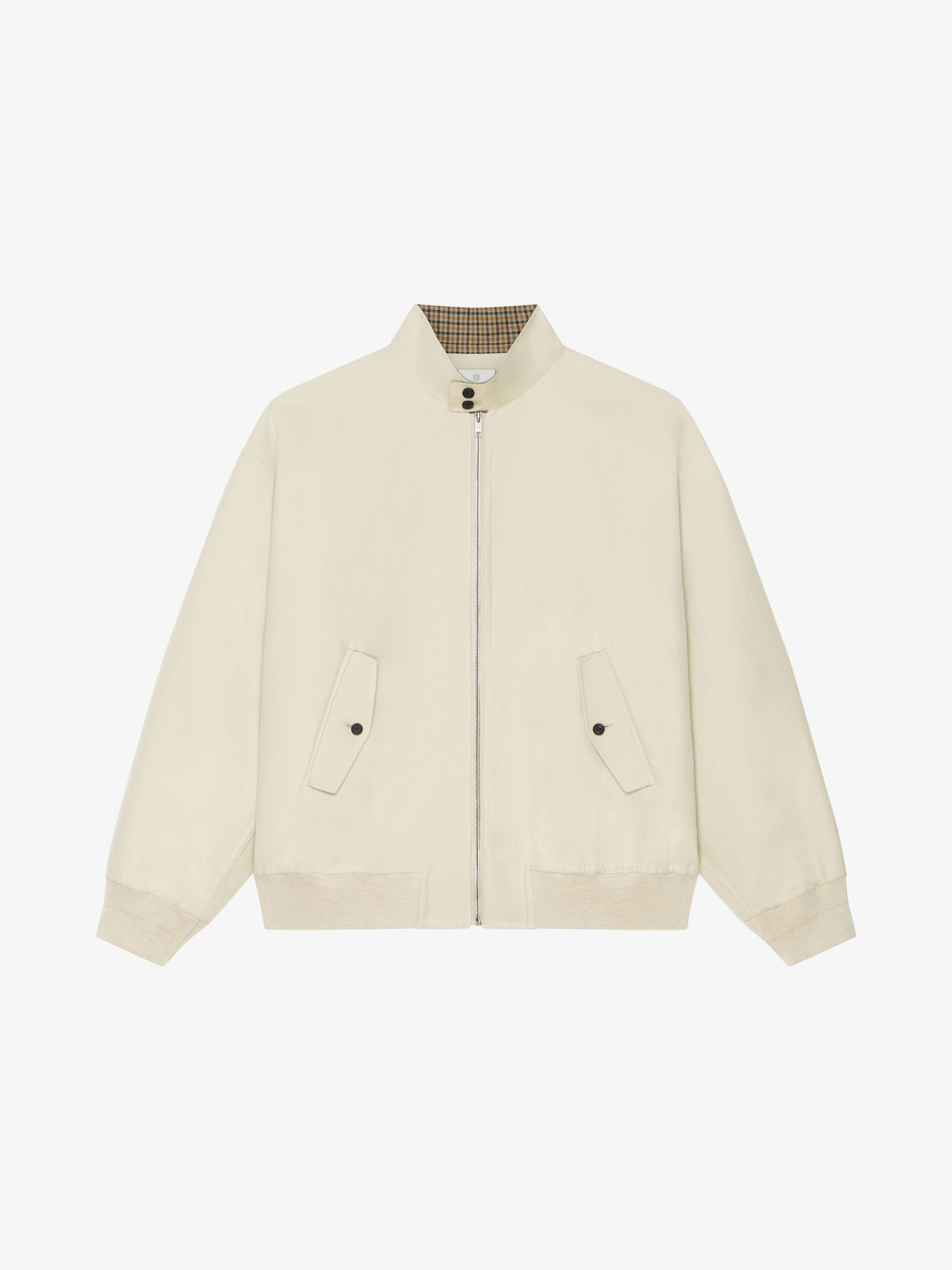 BOMBER JACKET IN COTTON - 1