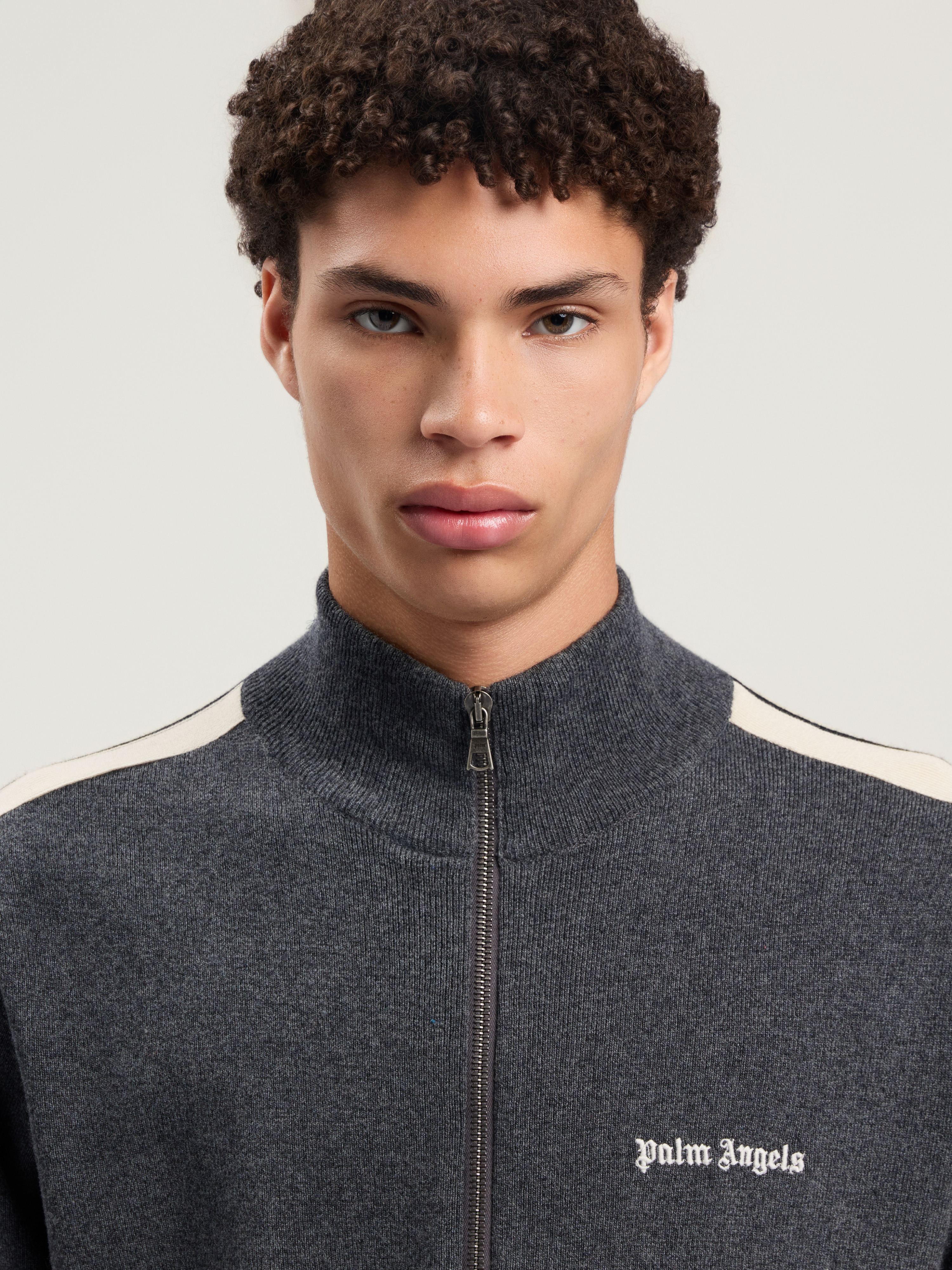 Classic Logo Knit Track Jkt - 5