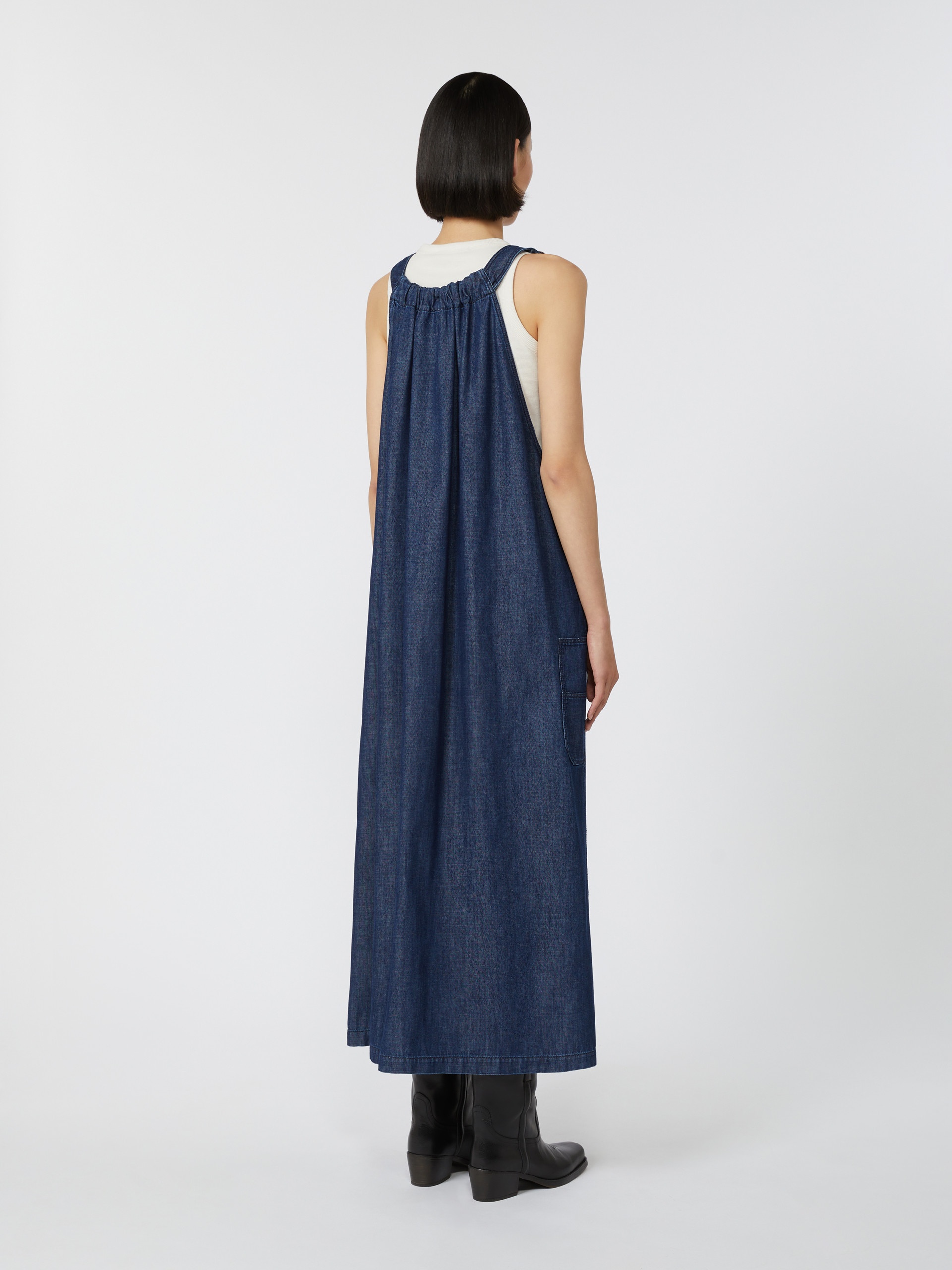 KISS Denim dungaree dress - 4