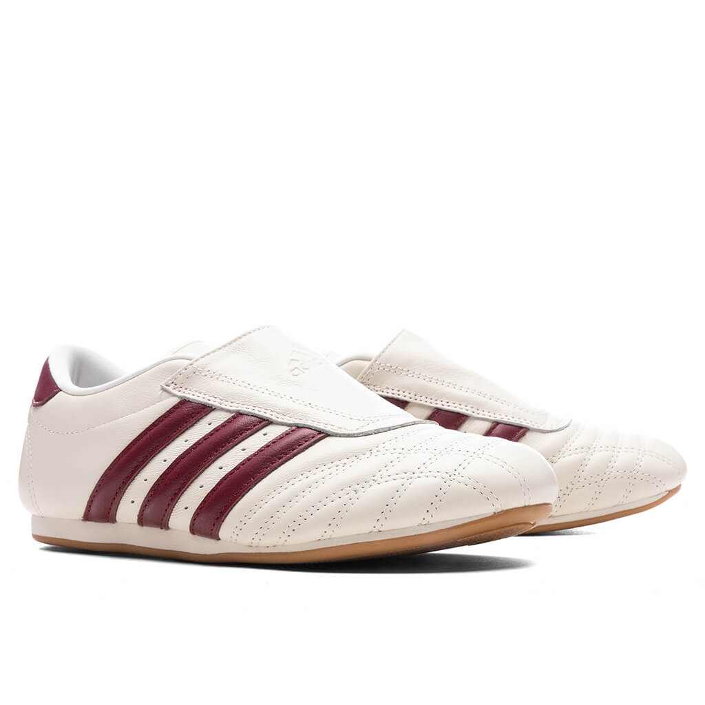 WOMEN'S TAEKWONDO - OFF WHITE/NOBLE MAROON/GUM - 2