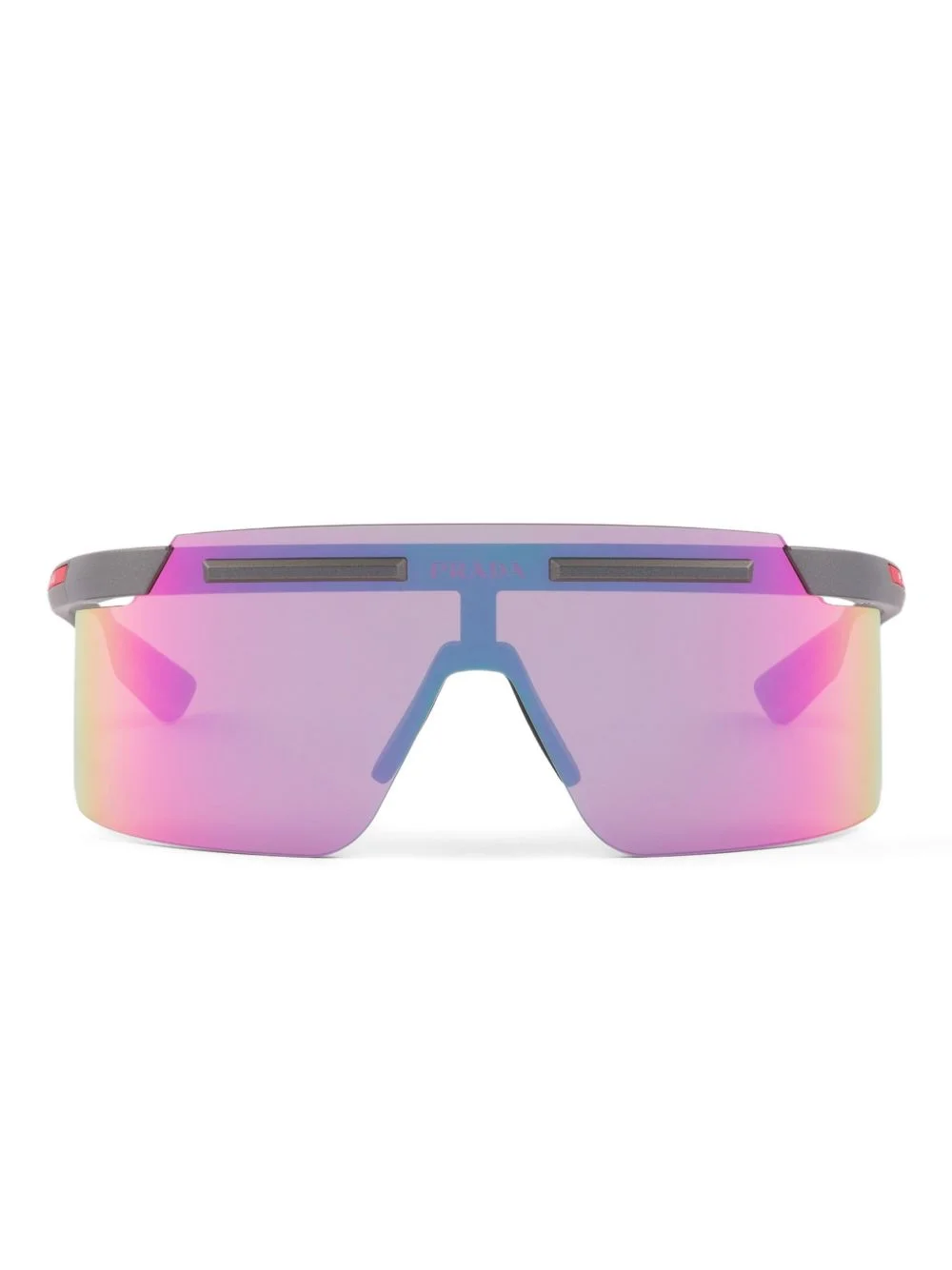 Active logo-plaque sunglasses - 1