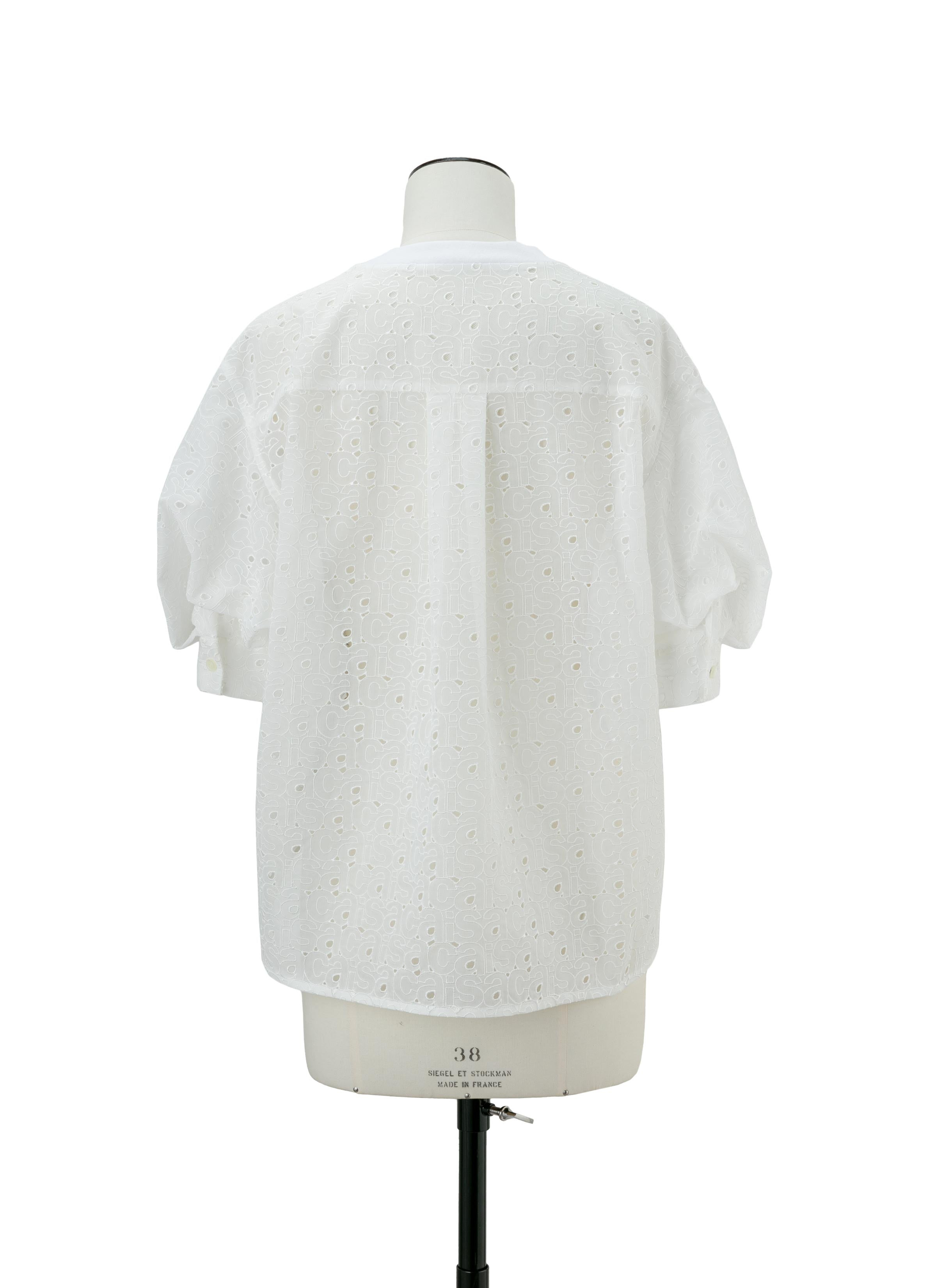 sacai Embroidery T-Shirt - 3