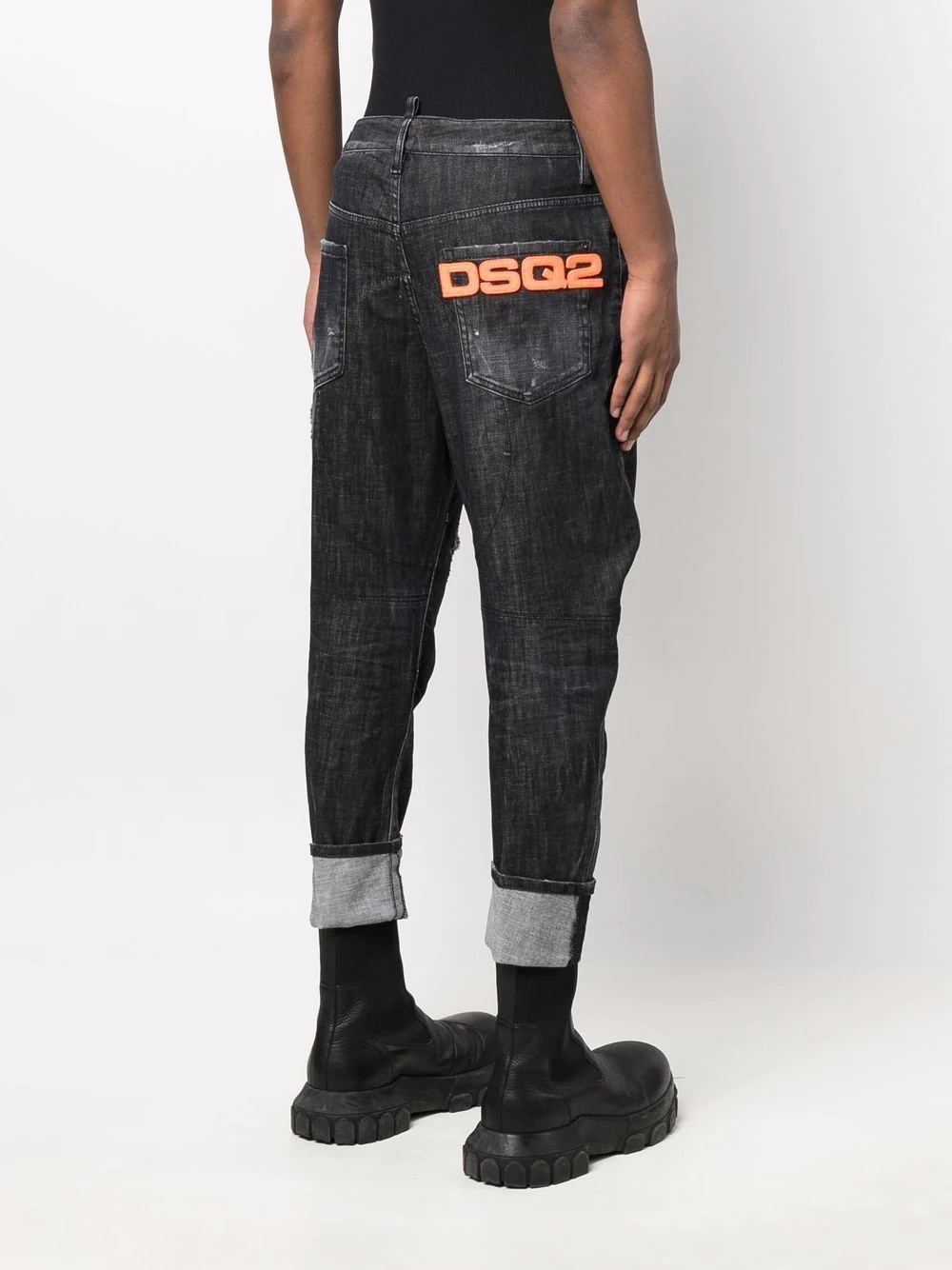 Dominate Combat tapered-leg jeans - 4