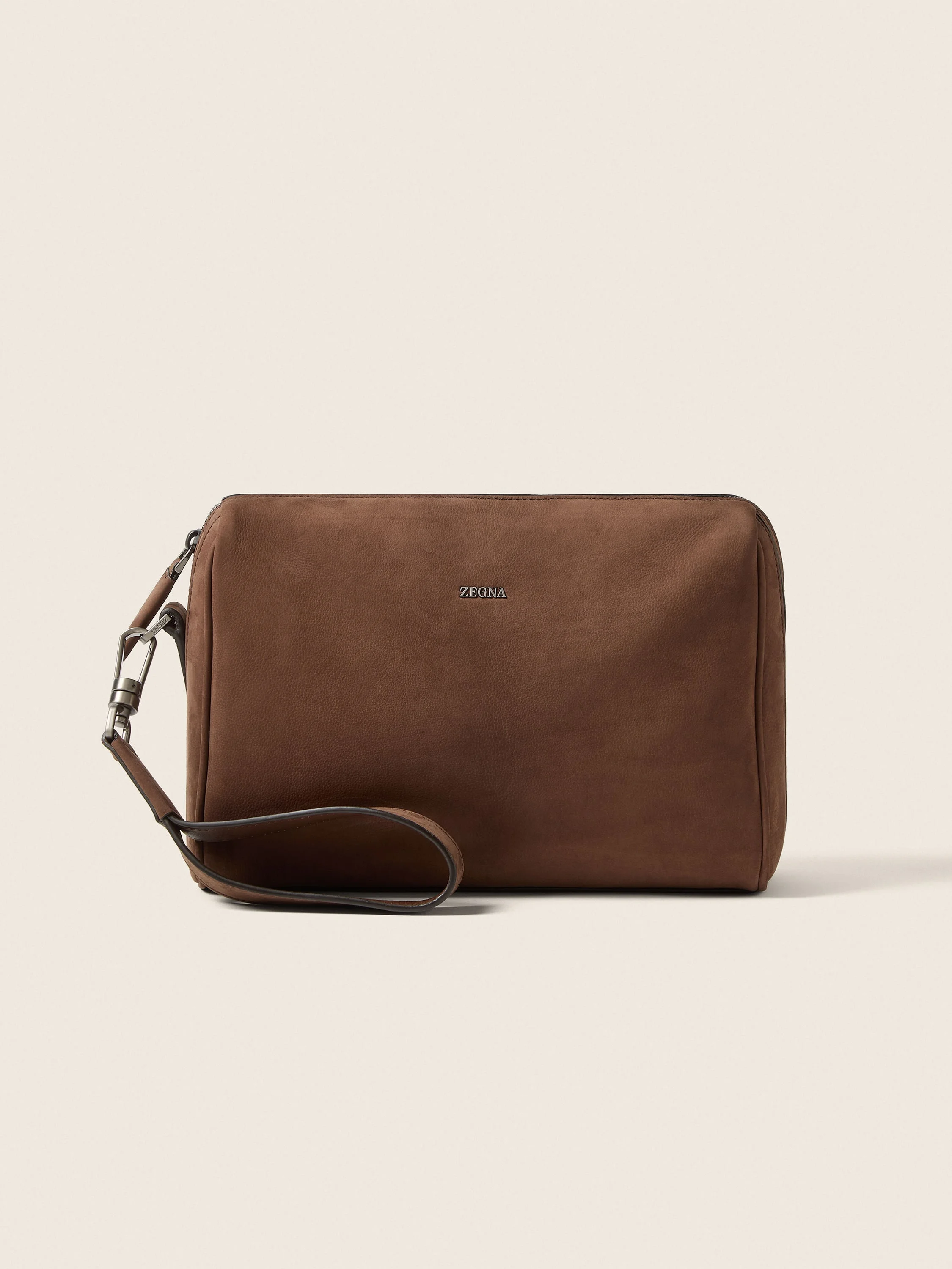 BROWN SECONDSKIN POUCH - 1