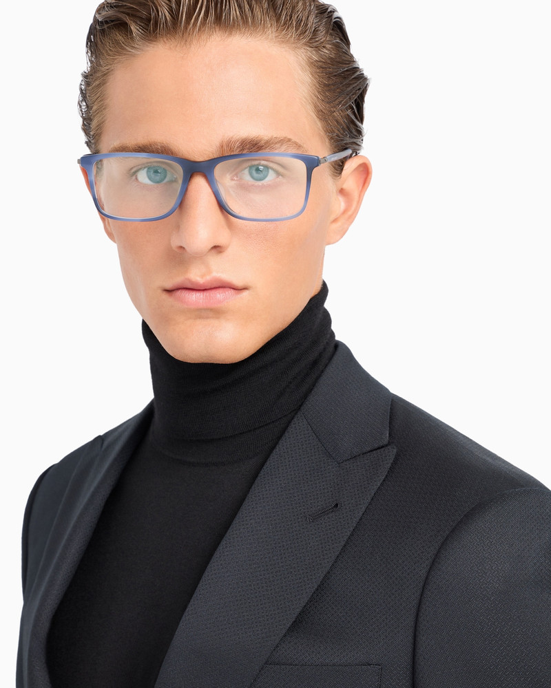 GIORGIO ARMANI MEN’S RECTANGULAR GLASSES outlook