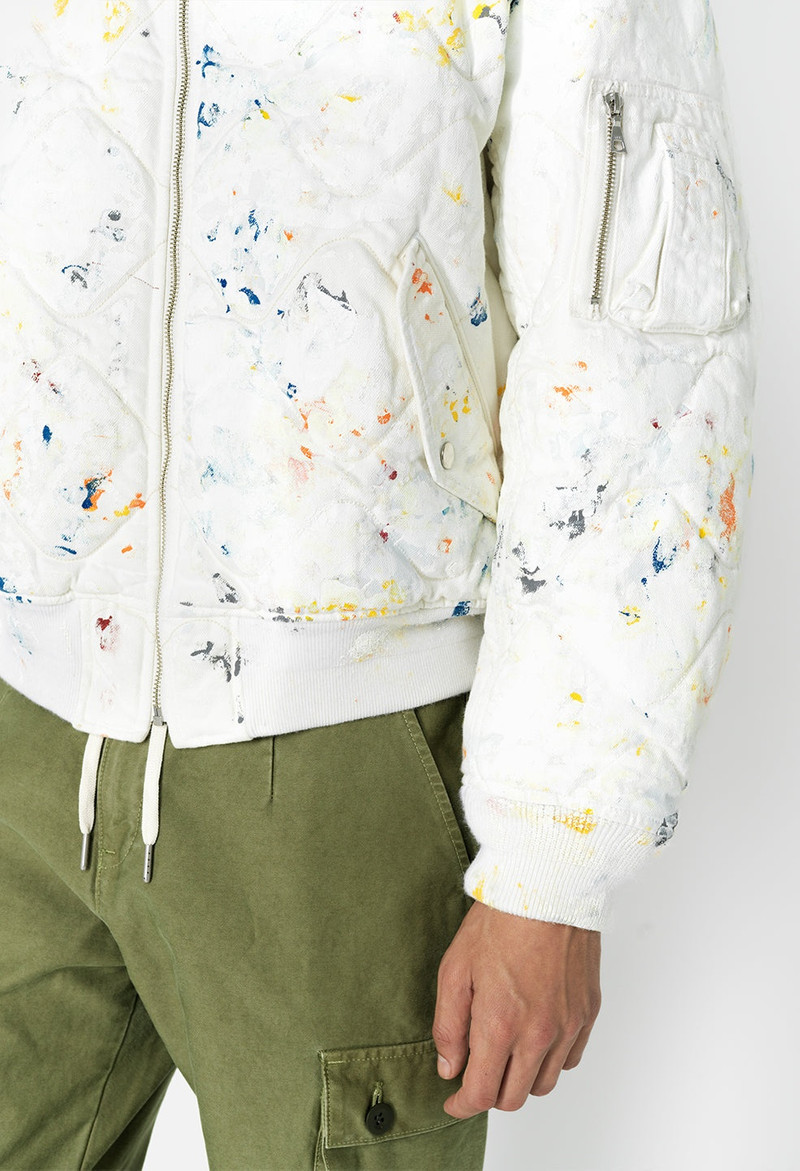 QUILTED BOMBER JACKET 9