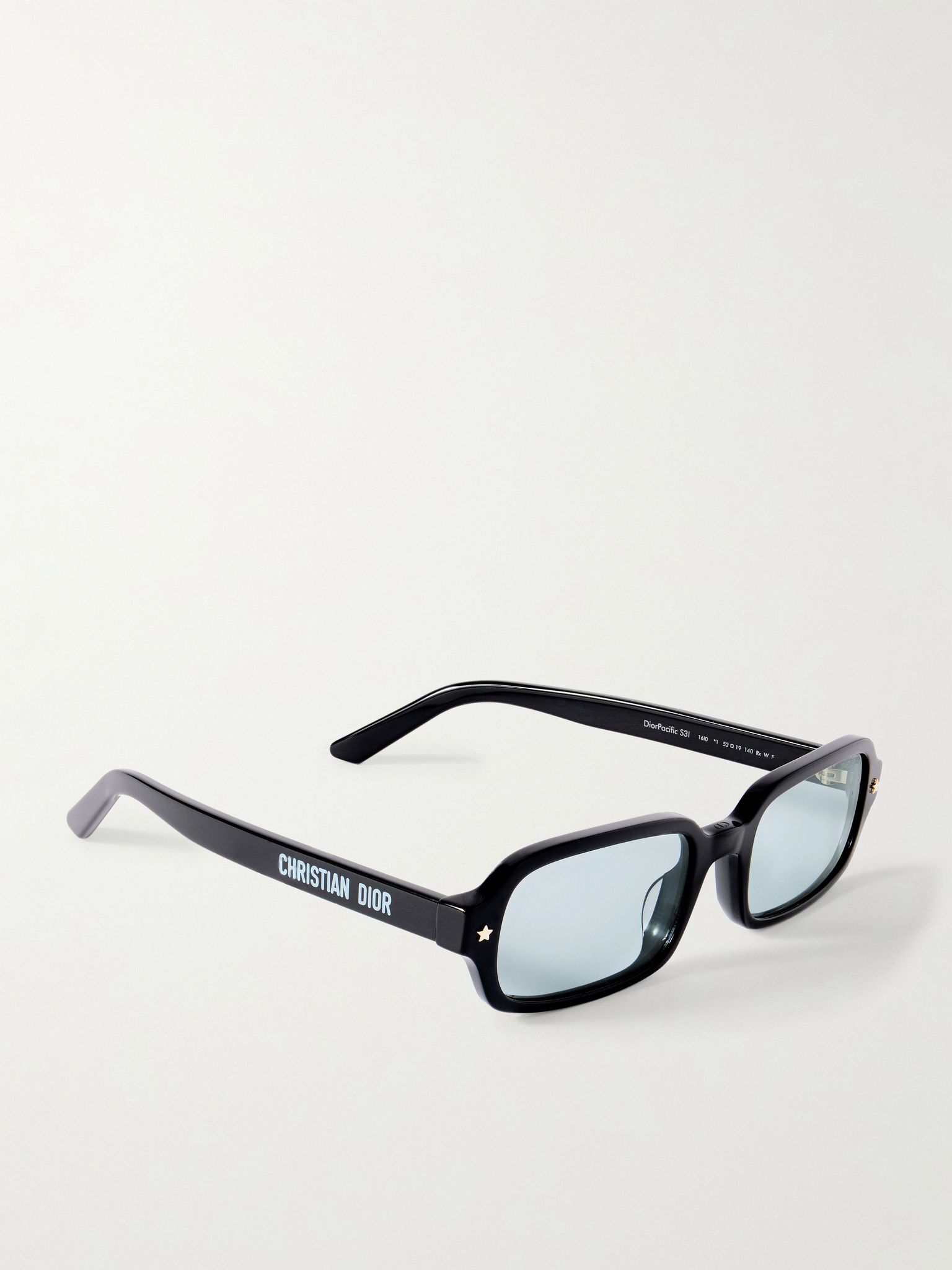 DiorPacific S3I rectangular-frame acetate sunglasses Black - 3