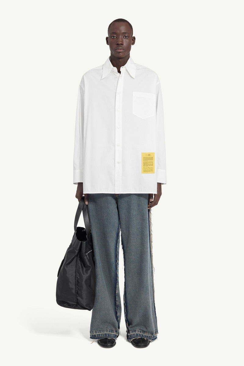 MM6 Maison Margiela Poplin shirt outlook