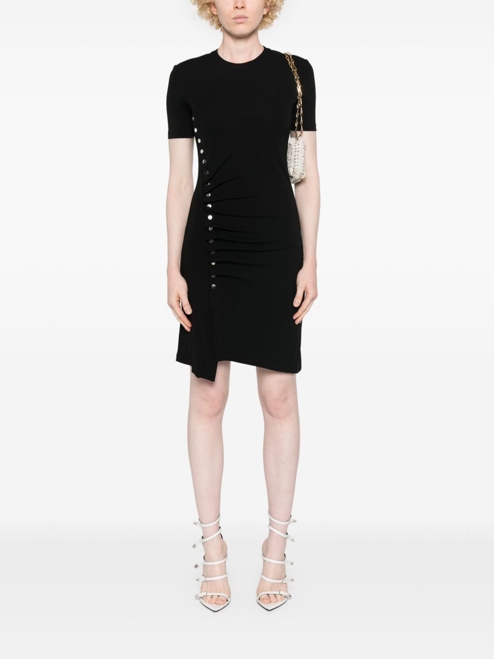 ruched mini dress - 2