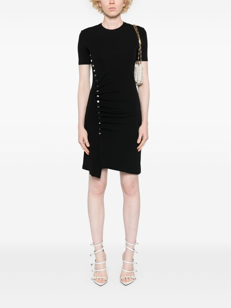 rabanne ruched mini dress outlook