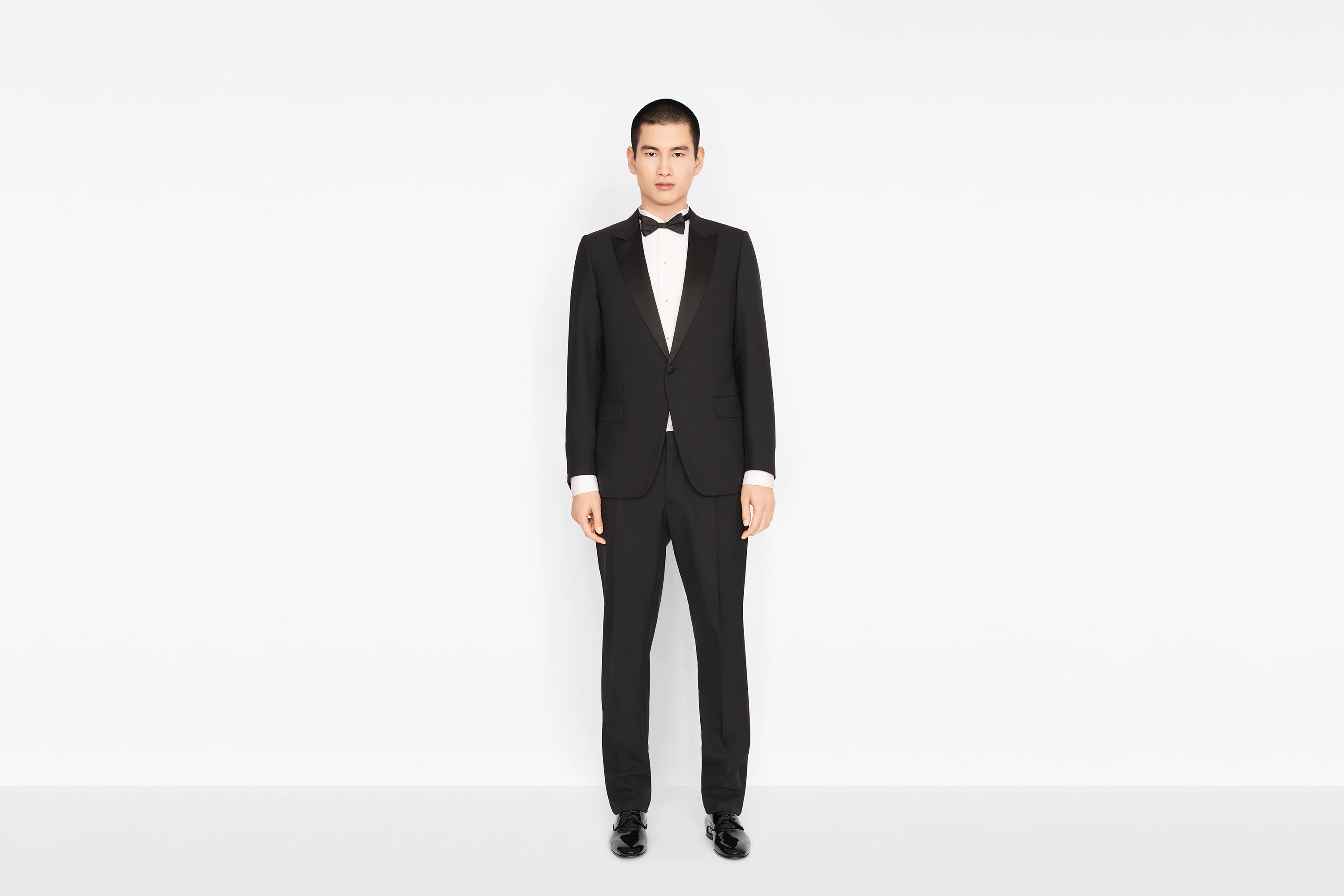 Tuxedo with Satin Details - 1