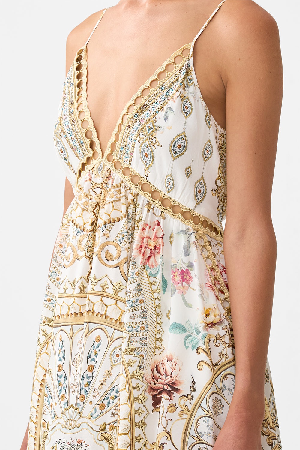 STRAPPY HIGH LOW DRESS WITH POCKETS - 5