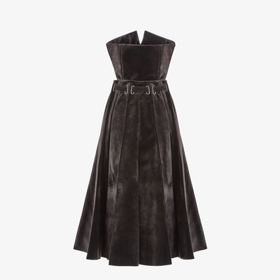 FENDI Black velvet dress outlook