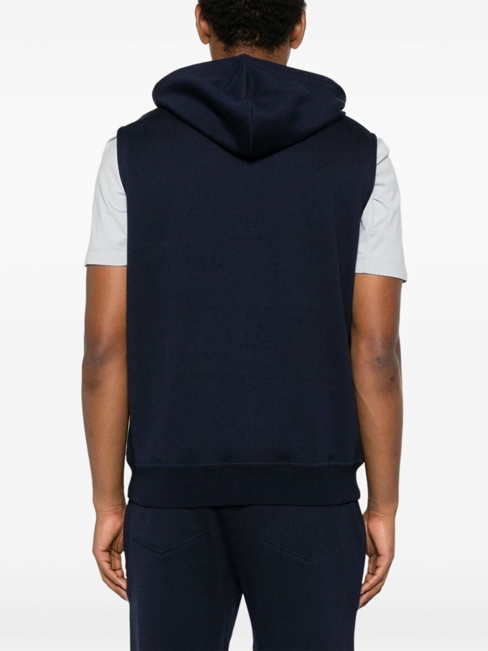パーカー・フーディ Brunello Cucinelli Sleeveless Cardigan Sweatshirt Brunello Cucinelli Sleeveless Cardigan Sweatshirt