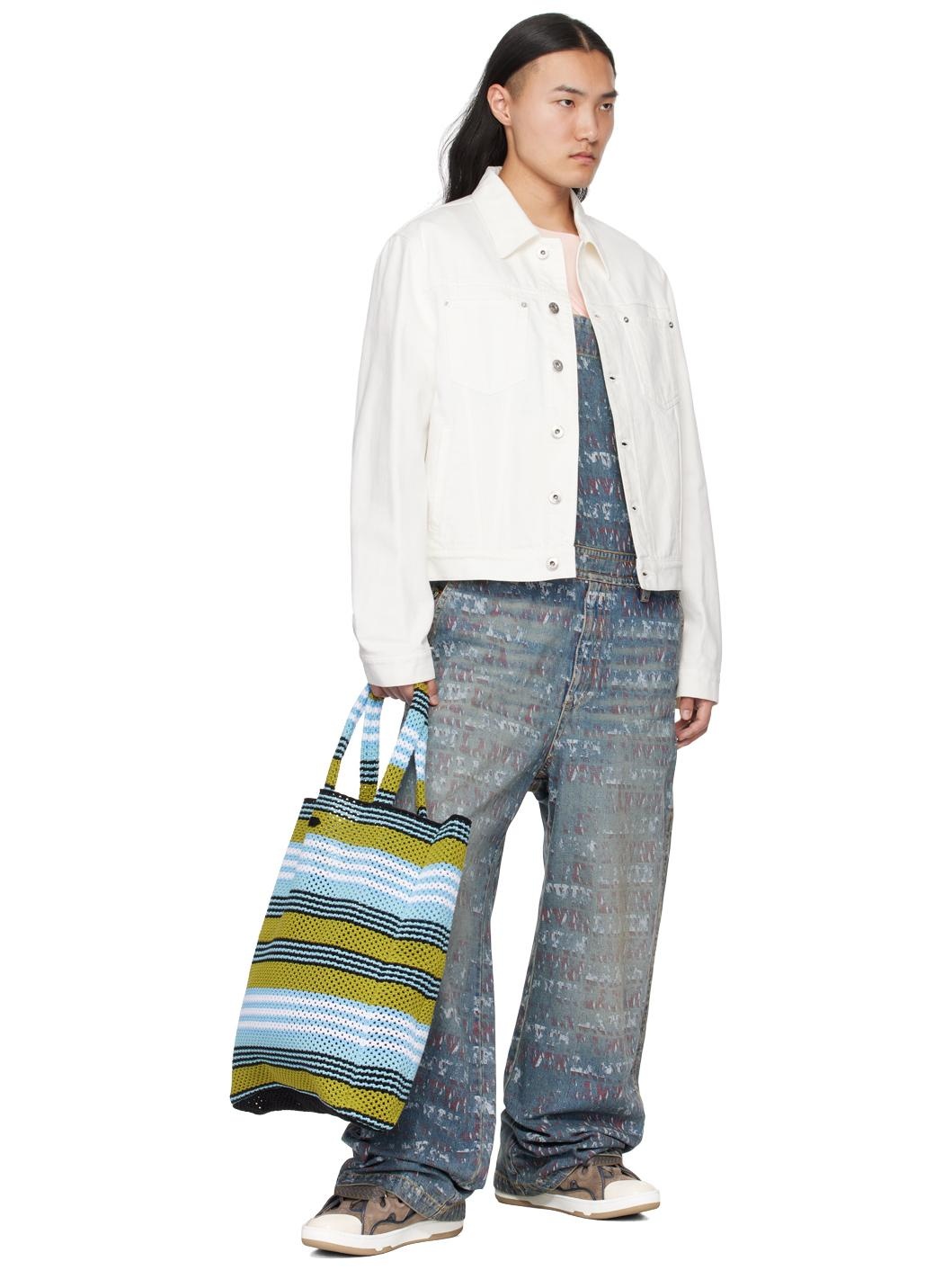 Multicolor Borsa Shopping Crochet Tote - 4