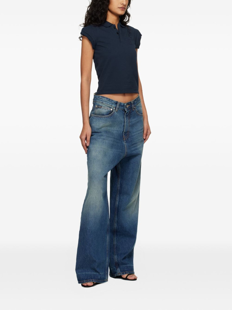 VETEMENTS wide-leg denim jeans outlook