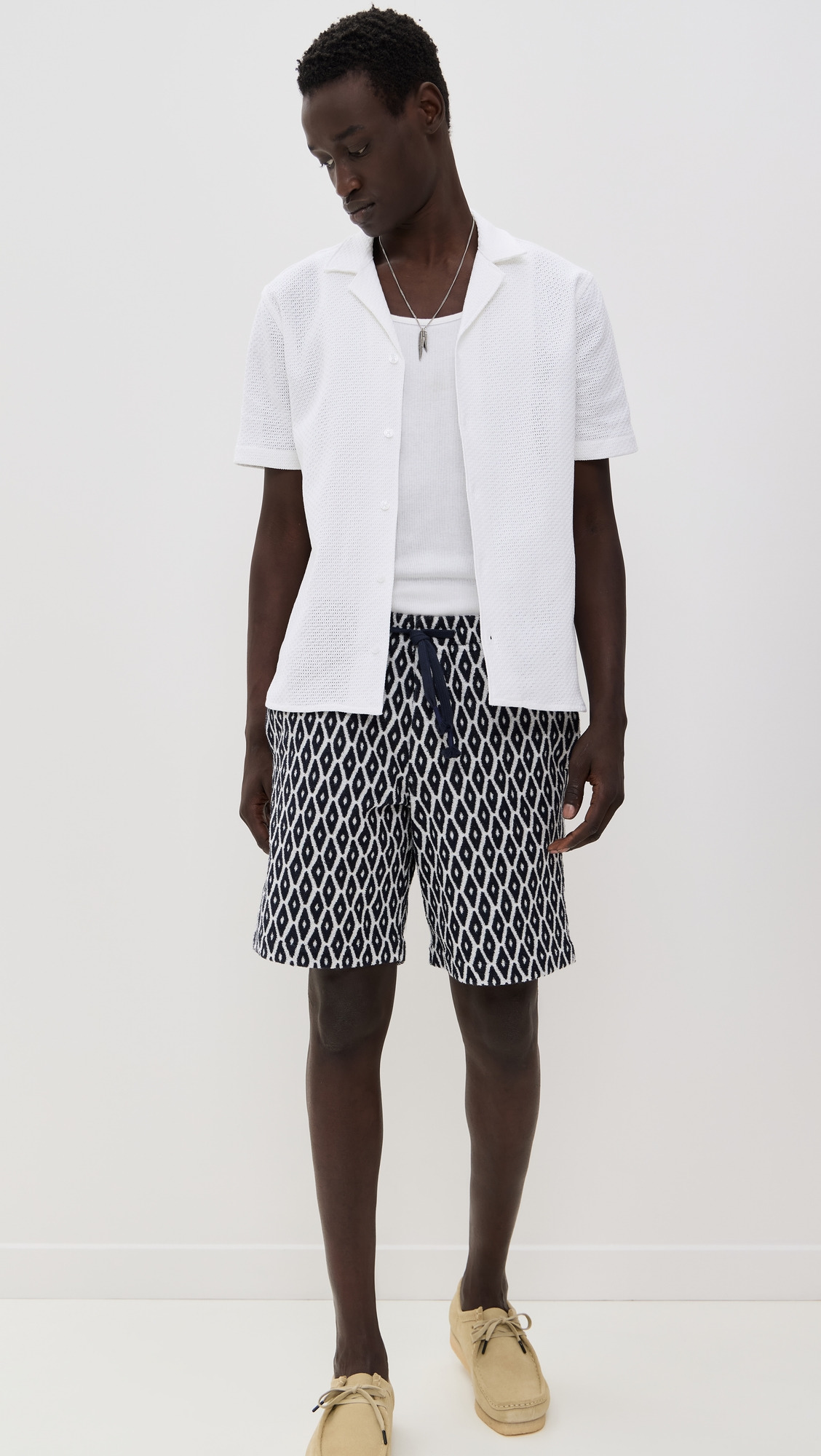 Trevone Terrazzo Terry Shorts 9" - 4