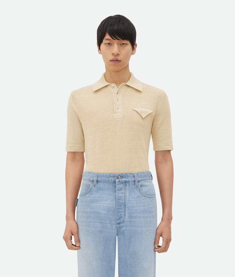 Slim Fit Light Linen Polo 5