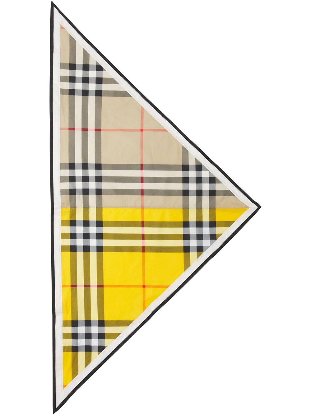 Vintage Check cotton bandana - 1