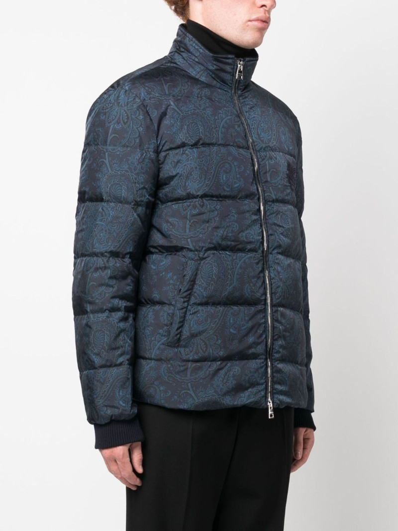 paisley-print padded jacket 3