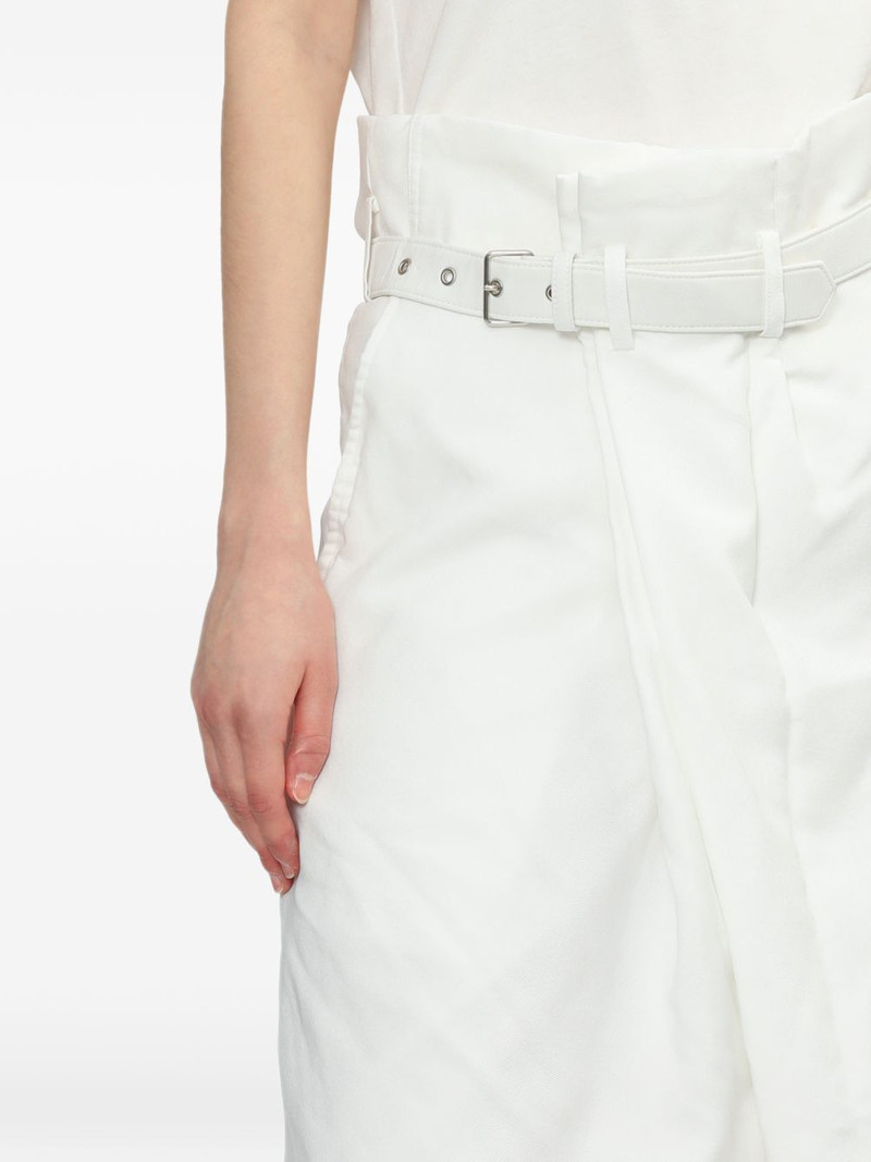 belted wrap shorts 5