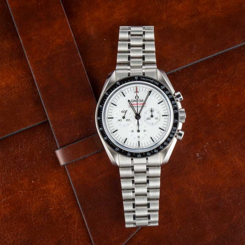 Omega Speedmaster Moonwatch Professional White Dial - 6
