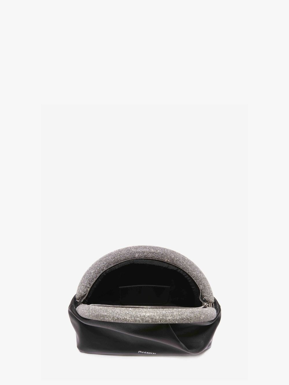 BUMPER-CLUTCH - LEATHER MINI BAG WITH CRYSTALS - 3