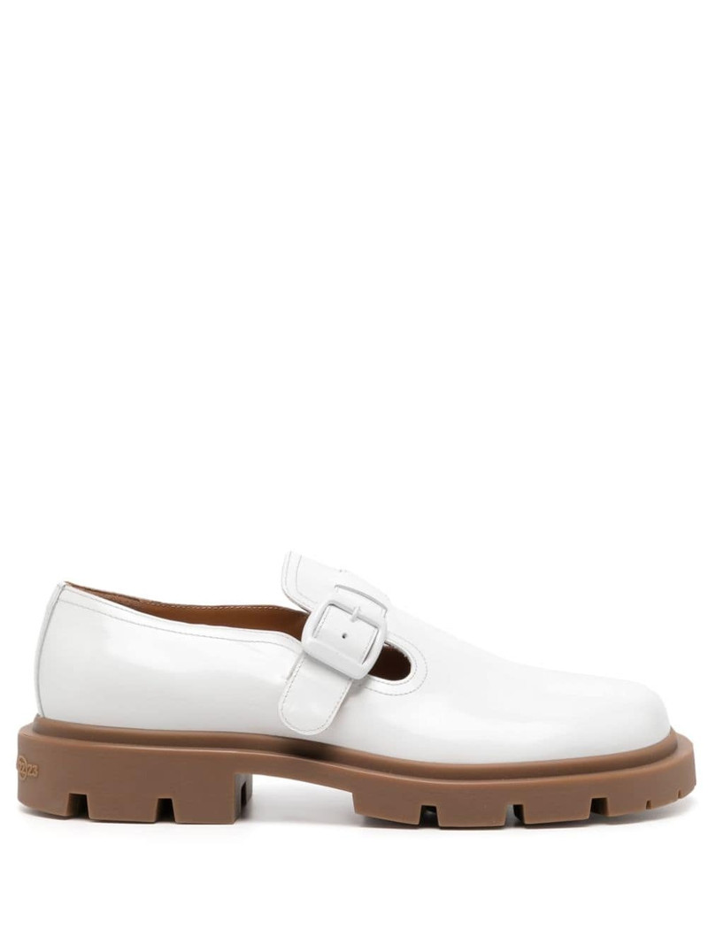 Ivy leather monk loafers 1