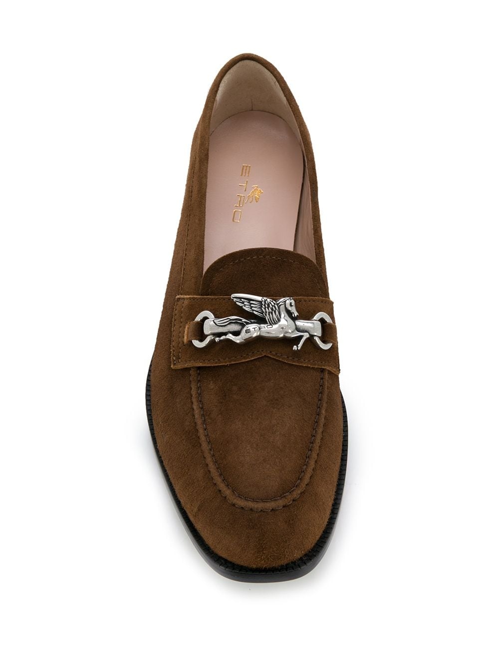 horse-bit detail loafers - 4