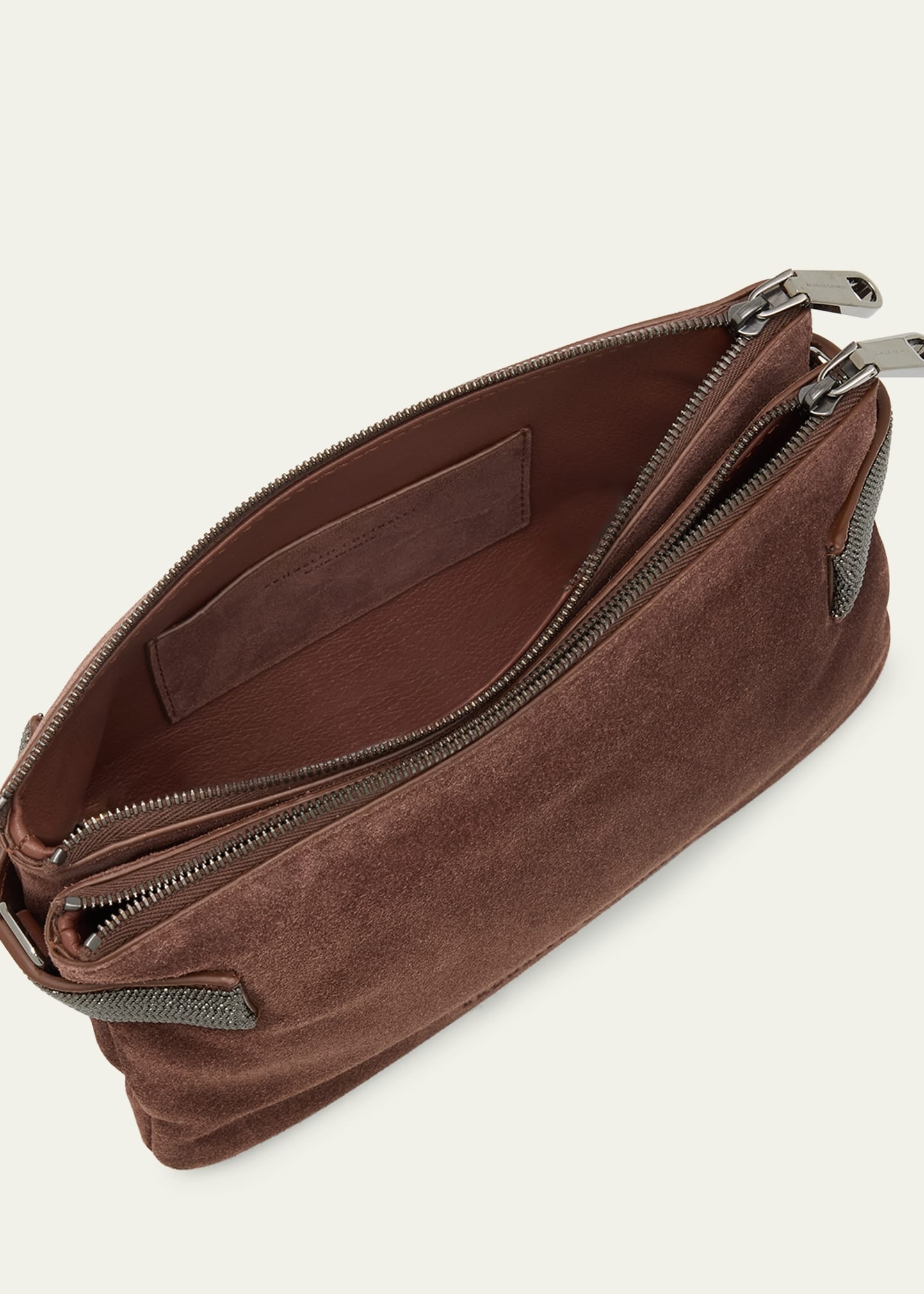 Essence Mini Monili Calfskin Suede Shoulder Bag - 4