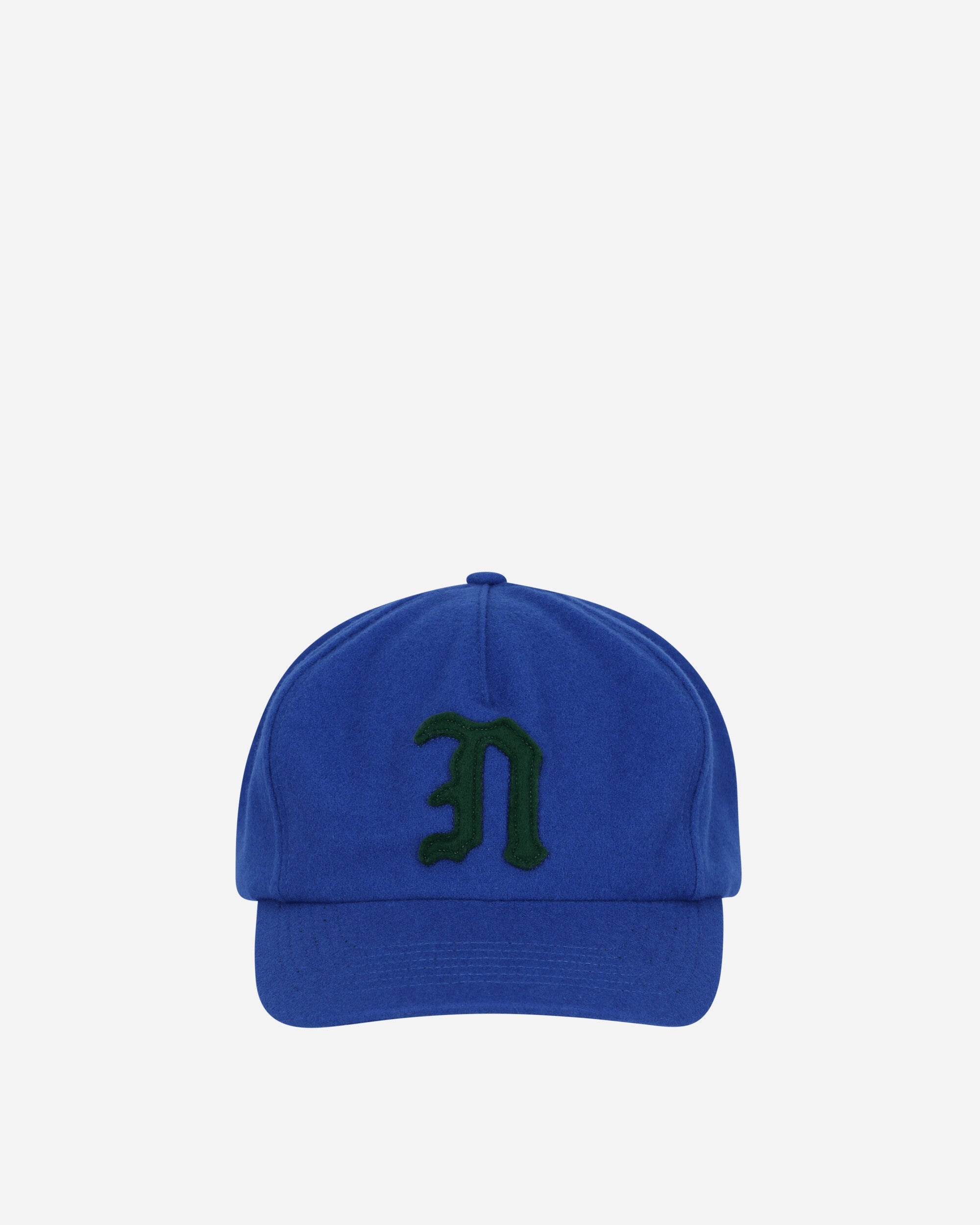 Melton 5-Panel Cap Blue - 1