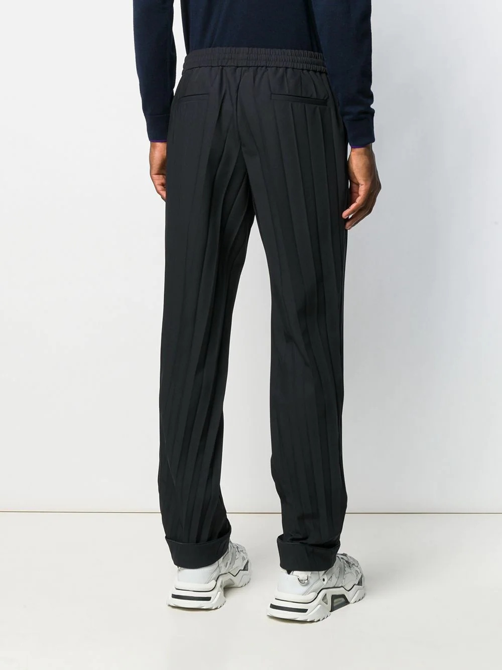 pleated trousers - 4