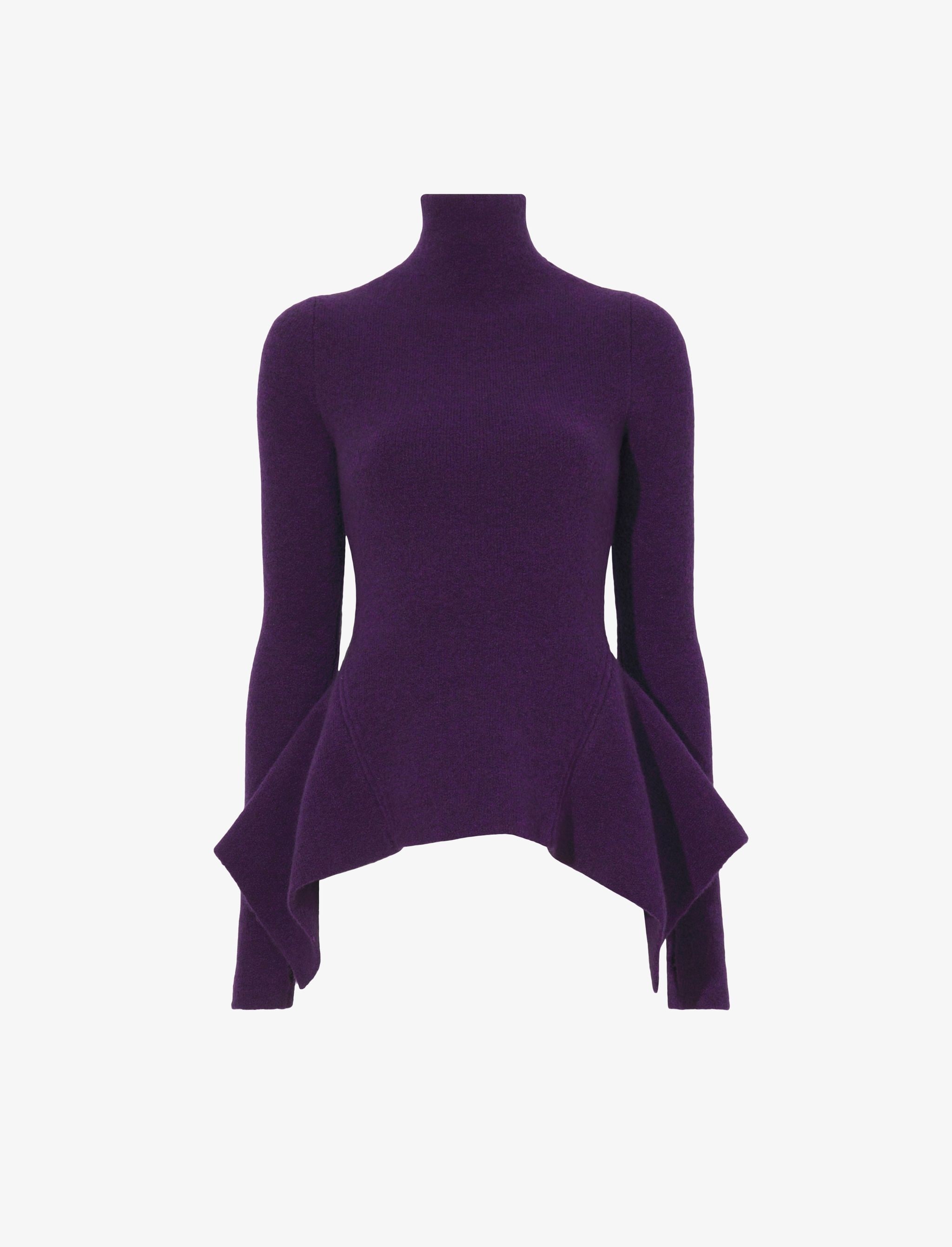 Midweight Wool Turtleneck Sweater - 1