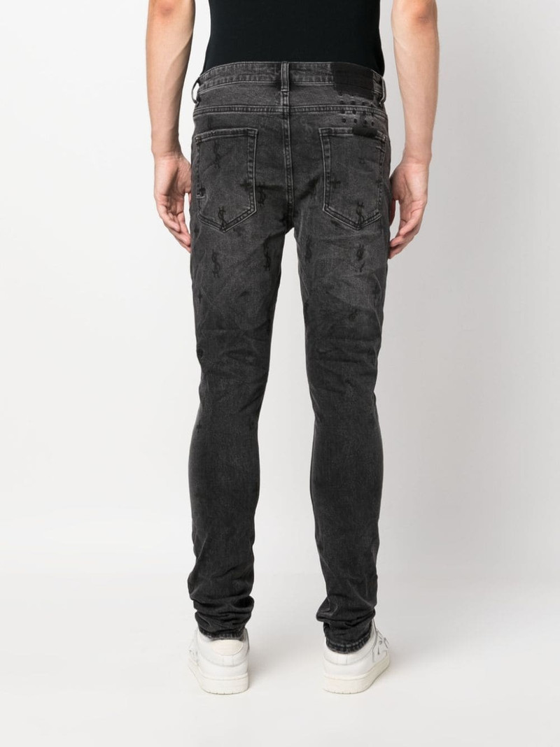 Chitch Ashes Trashed distressed jeans 4