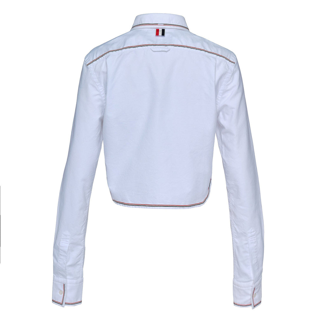 Long Sleeve Classic Cropped Top - 6