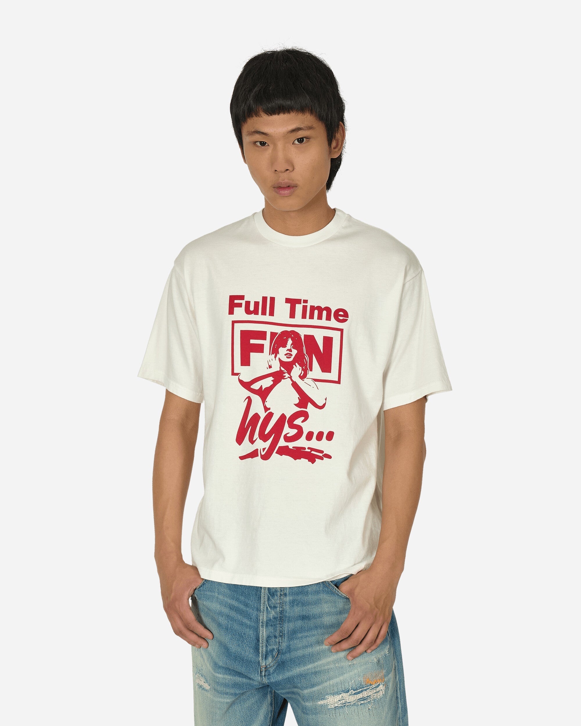 Full Time Fun T-Shirt Dirty White - 1