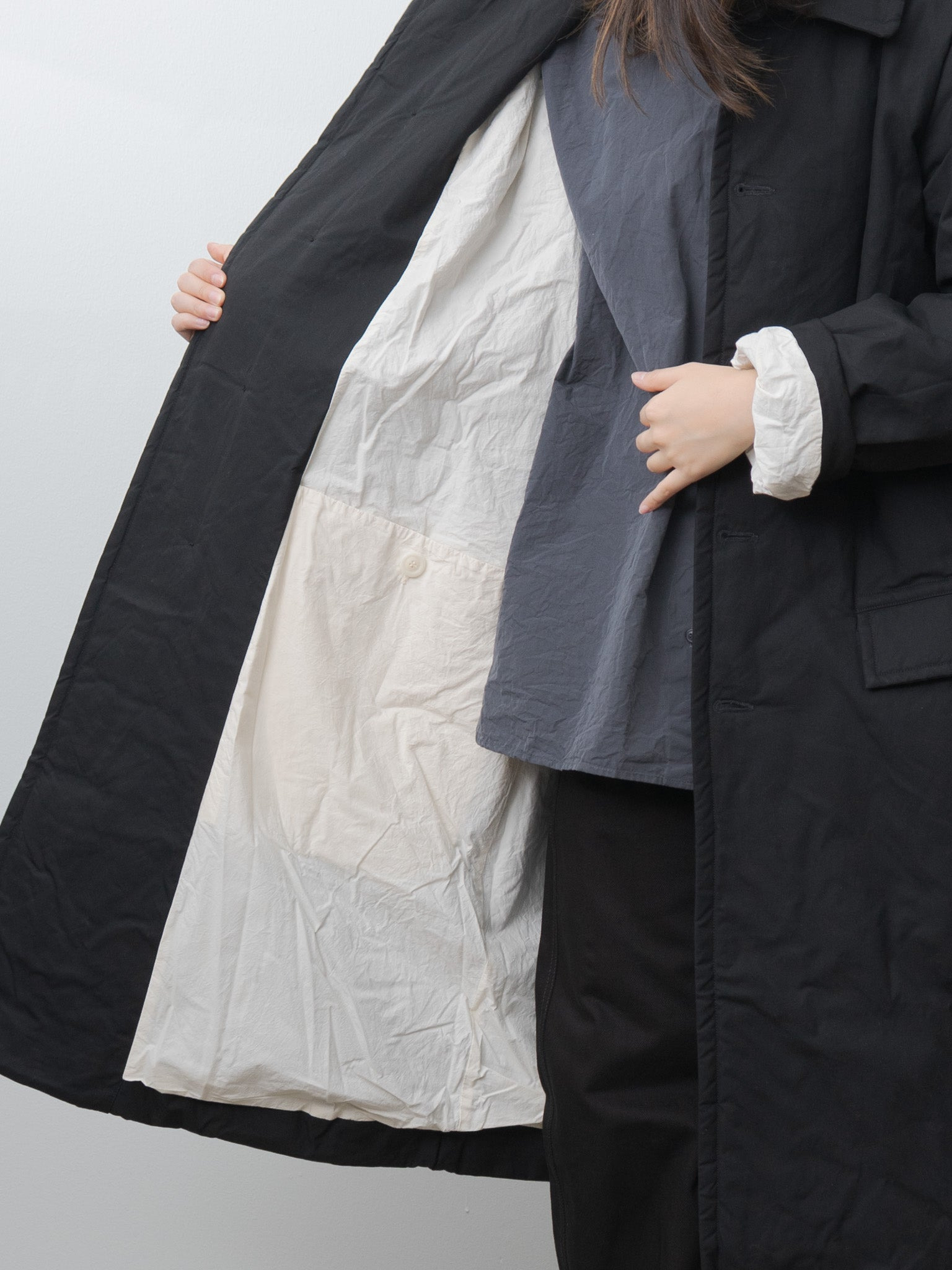 Milu Coat H WAX - Black - 5