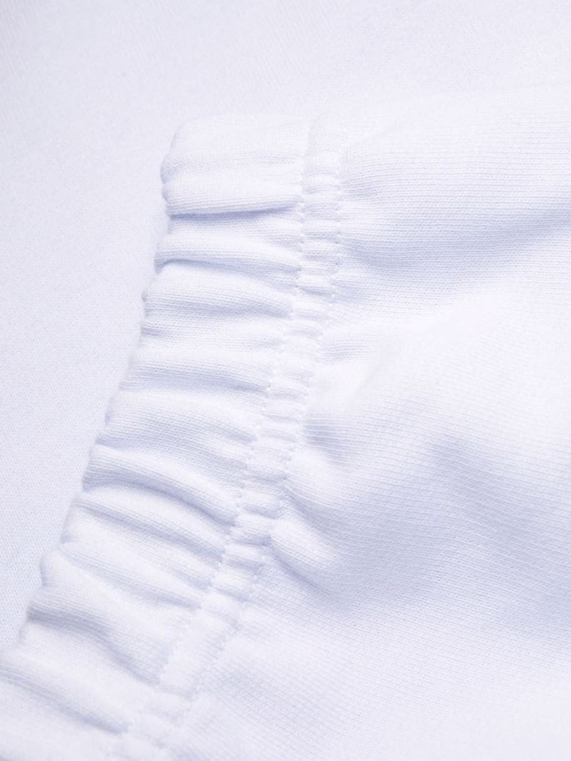 logo-print tapered cotton joggers 6