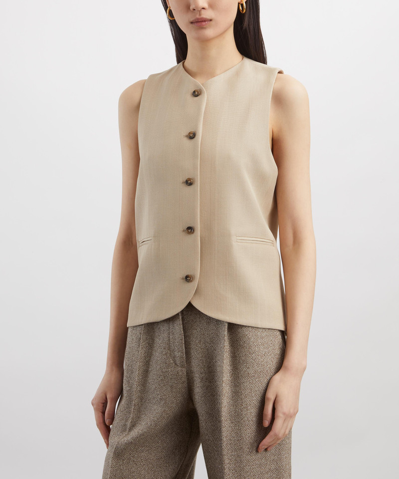 Loulou de Saison Paco Tailored Waistcoat outlook