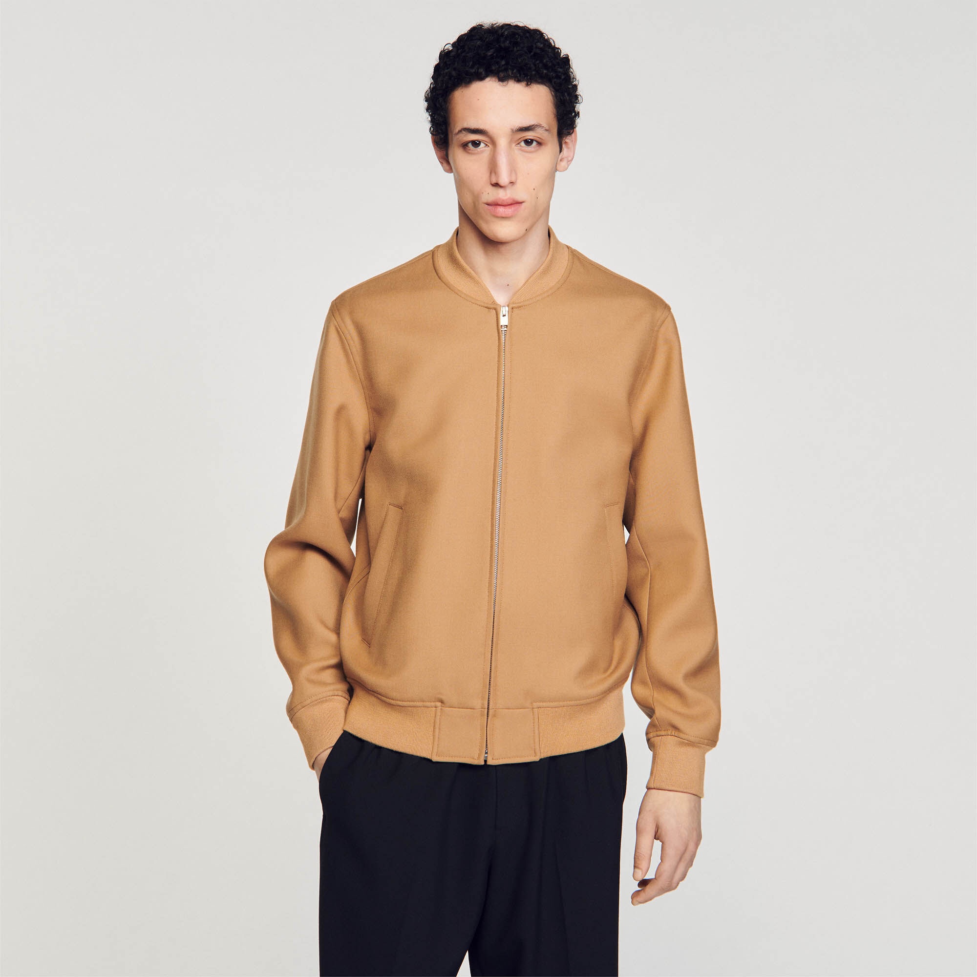 ZIP-UP VARSITY JACKET - 5