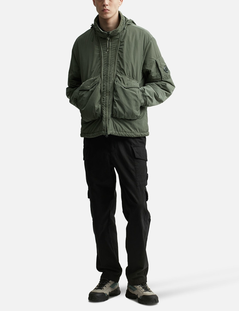 CHROME-R BODY ZIPPERS PADDED JACKET 8