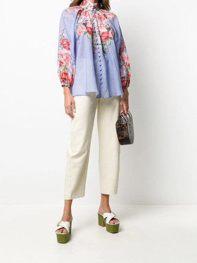 Zimmermann floral print blouse outlook