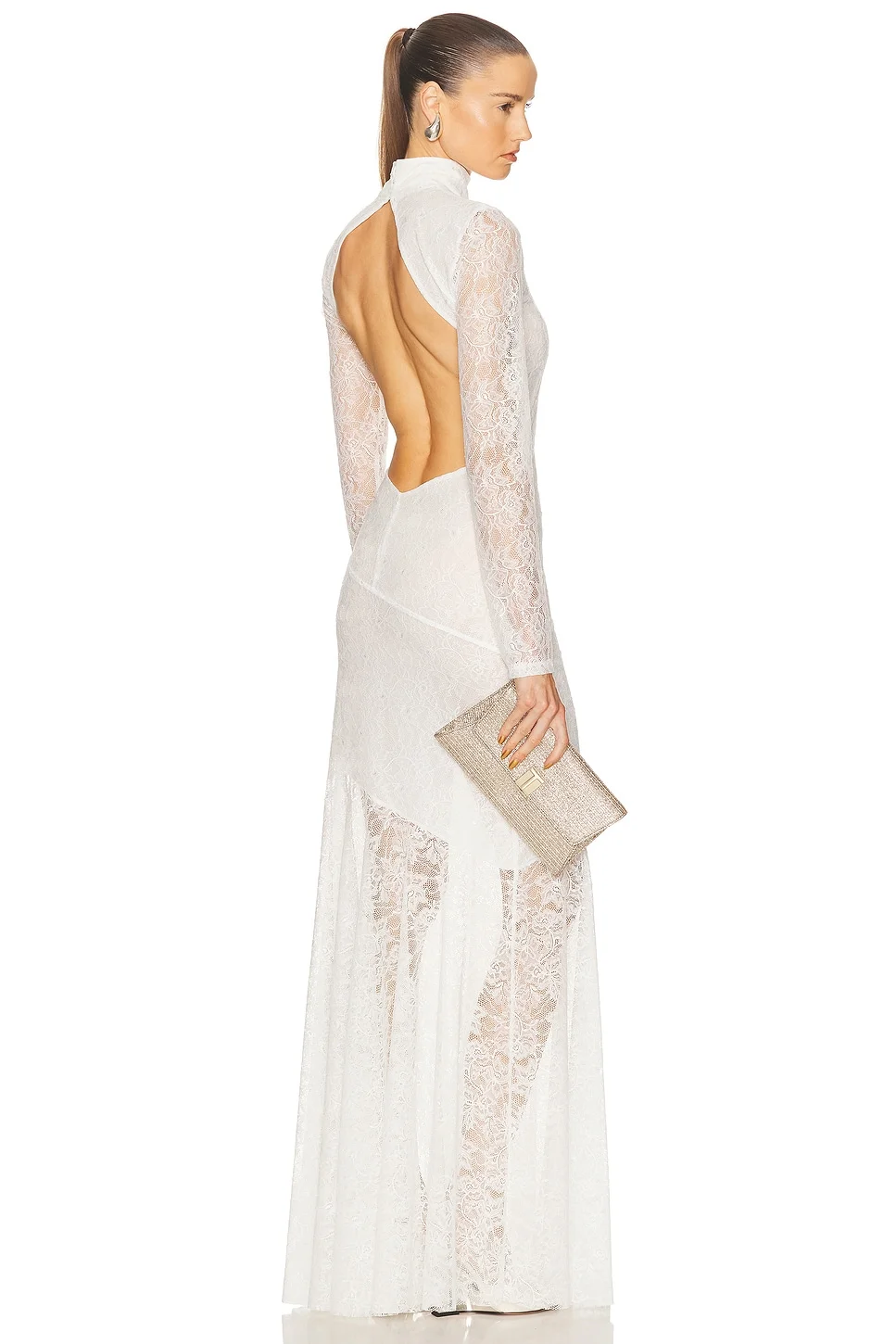 Backless Maxi Dress - 1