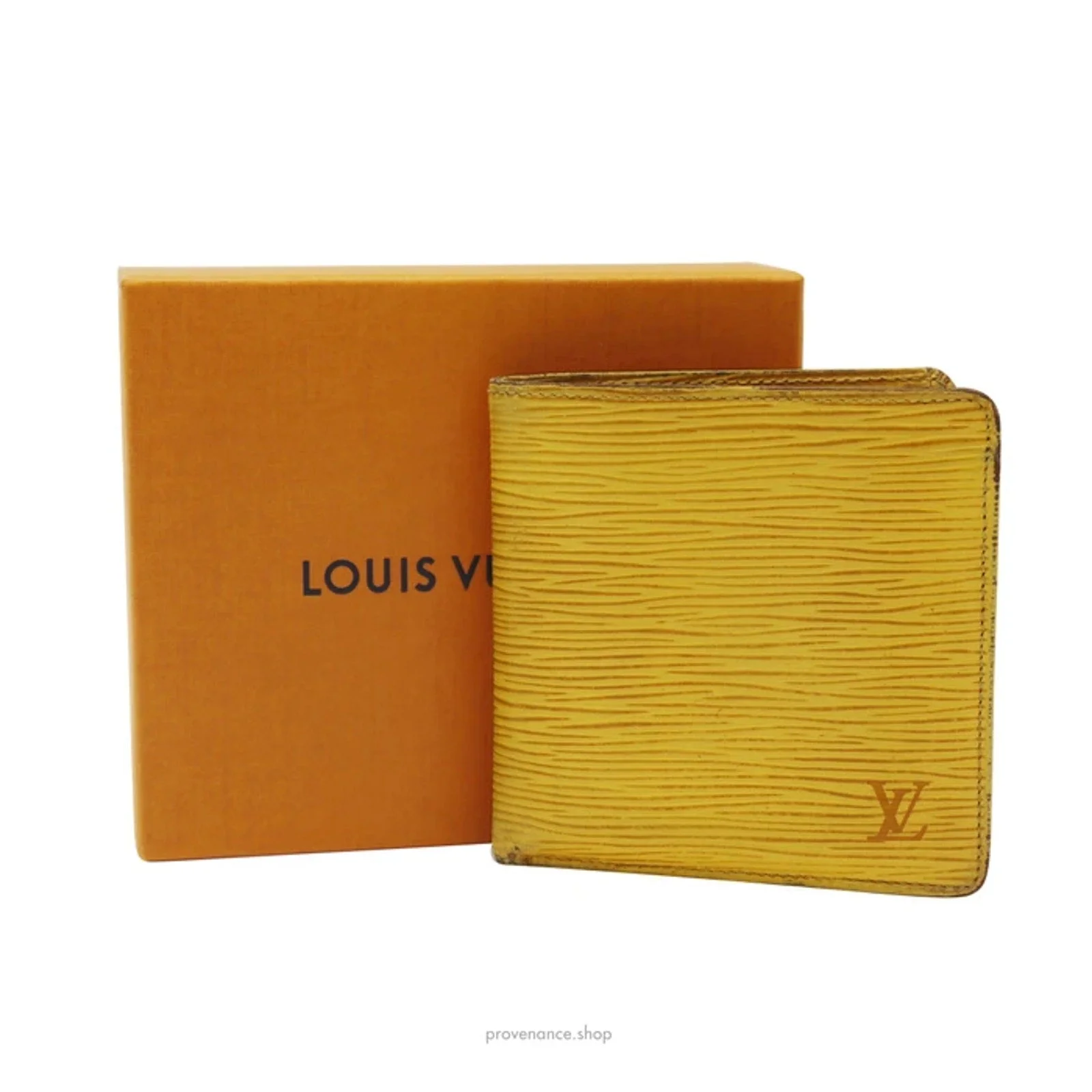 Louis Vuitton Marco Wallet - Tassil Yellow Epi Leather - 1