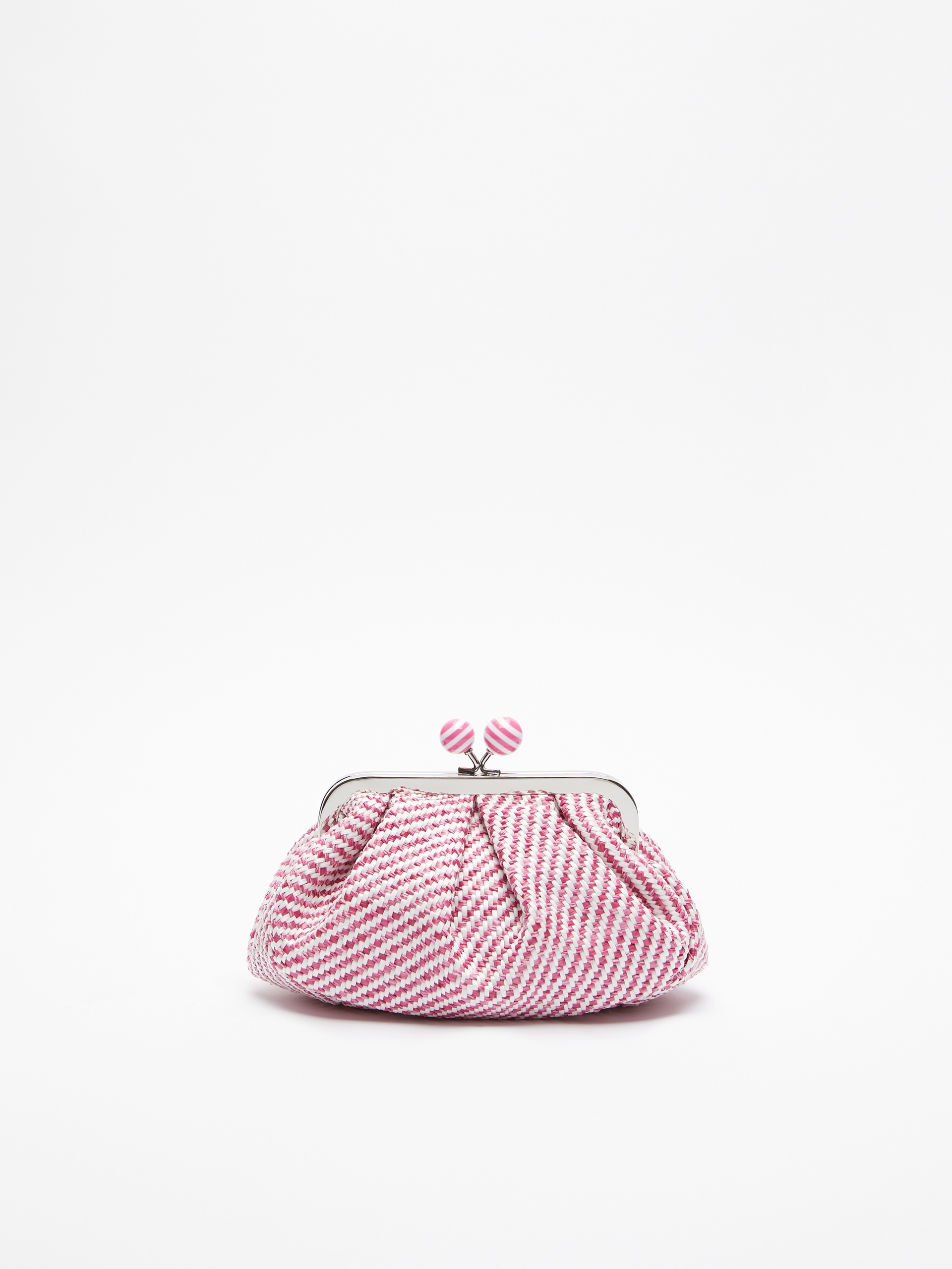 QUINCY Small Pasticcino Bag in raffia - 3