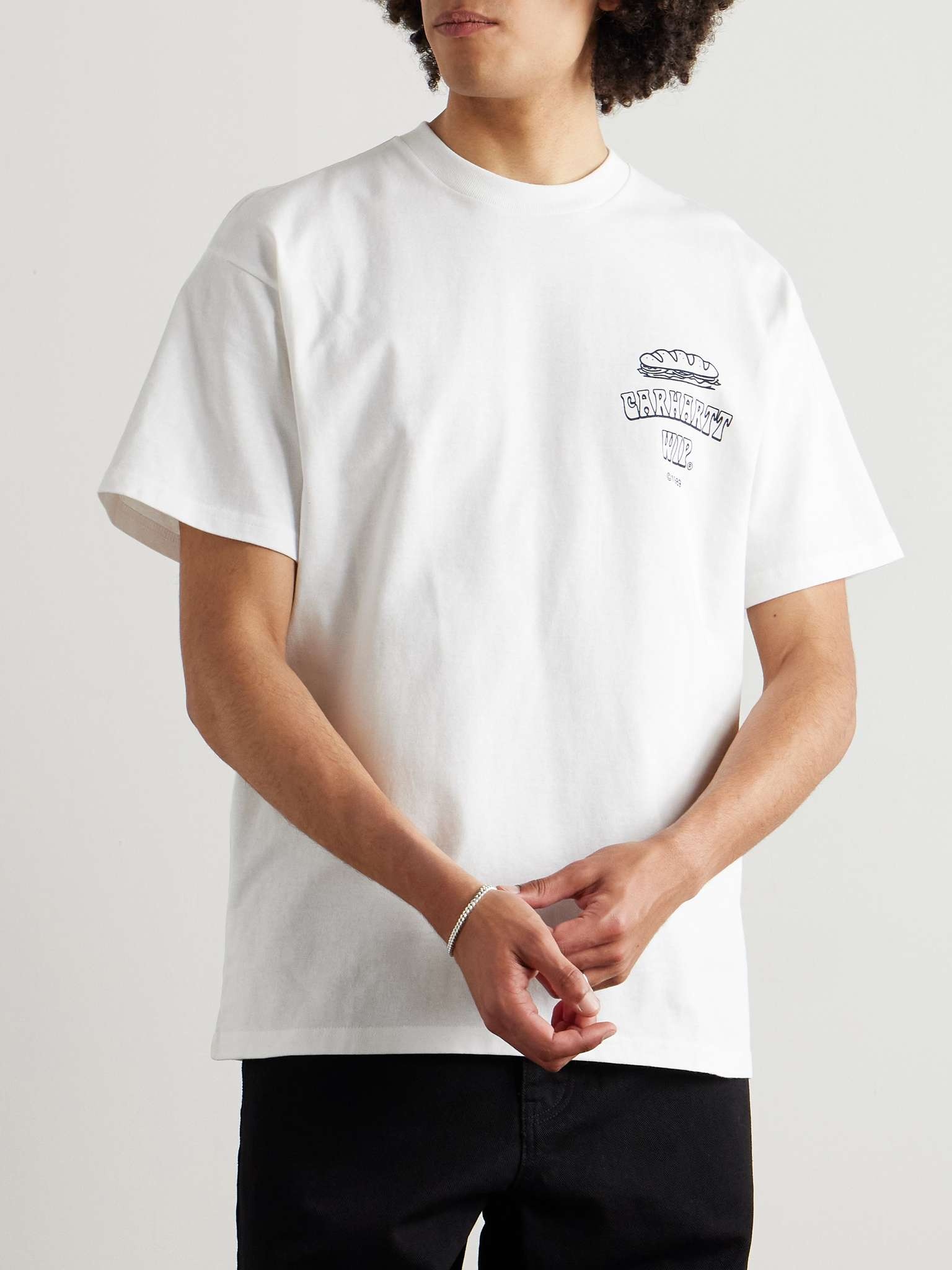 Logo-Print Cotton-Jersey T-Shirt - 3