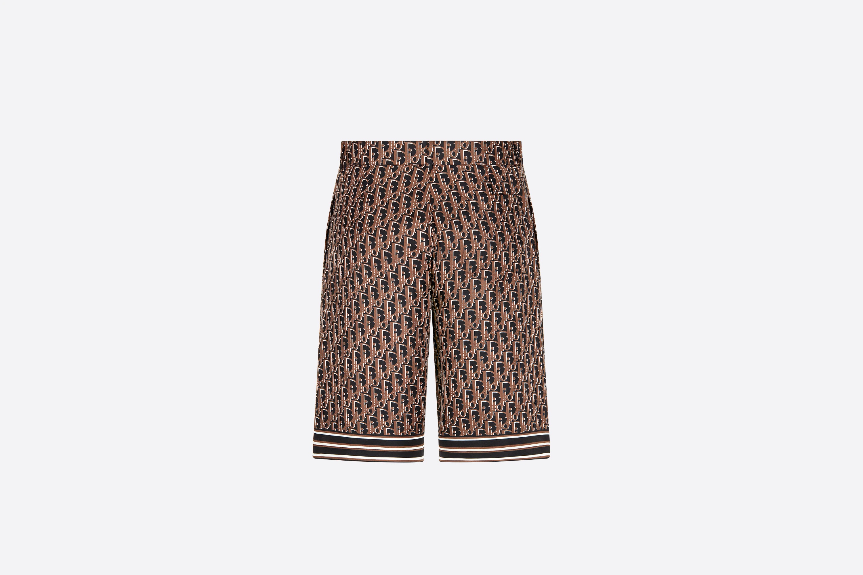 Dior Oblique Pixel Bermuda Shorts - 2
