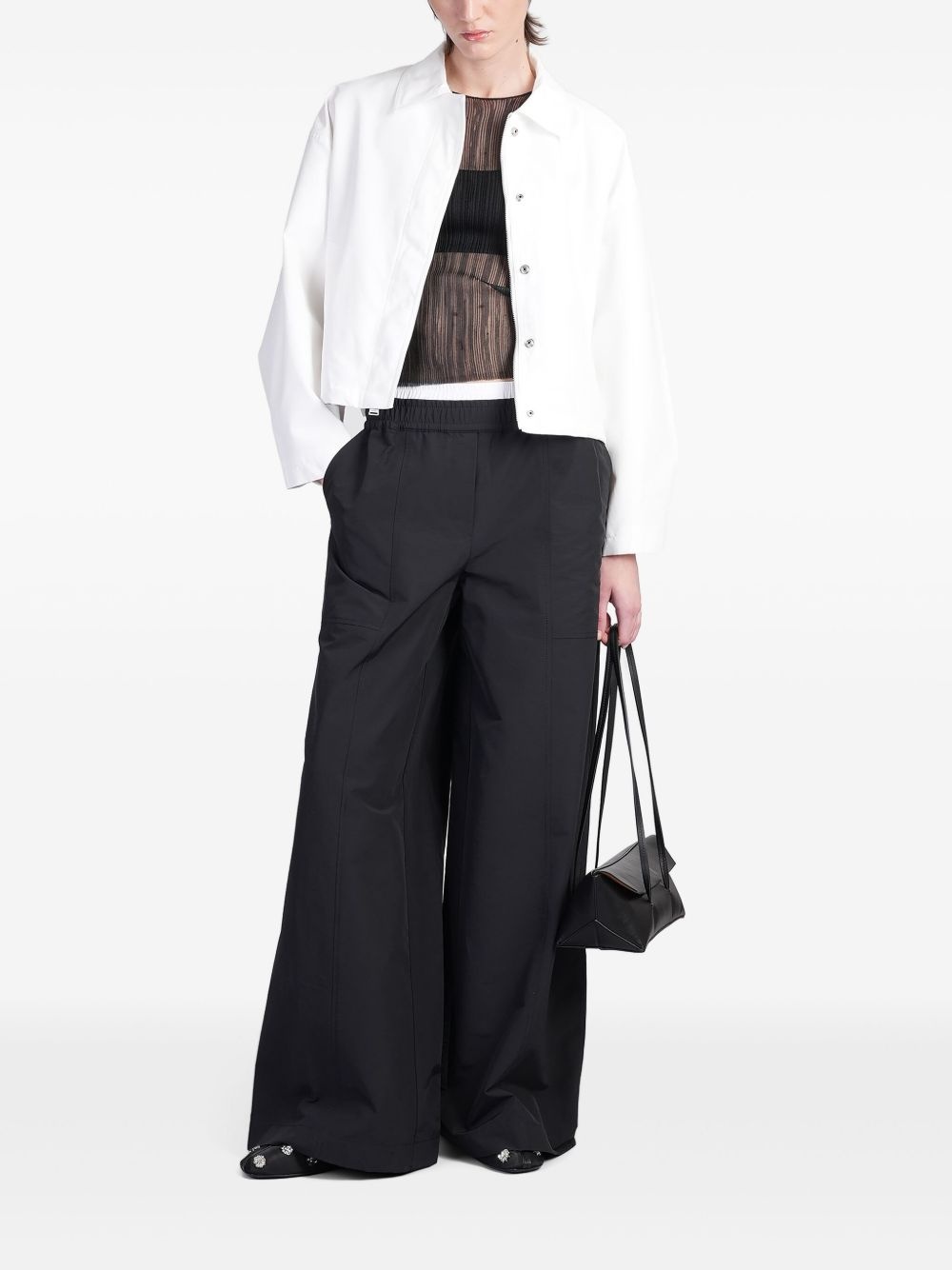 wide-leg trousers - 2