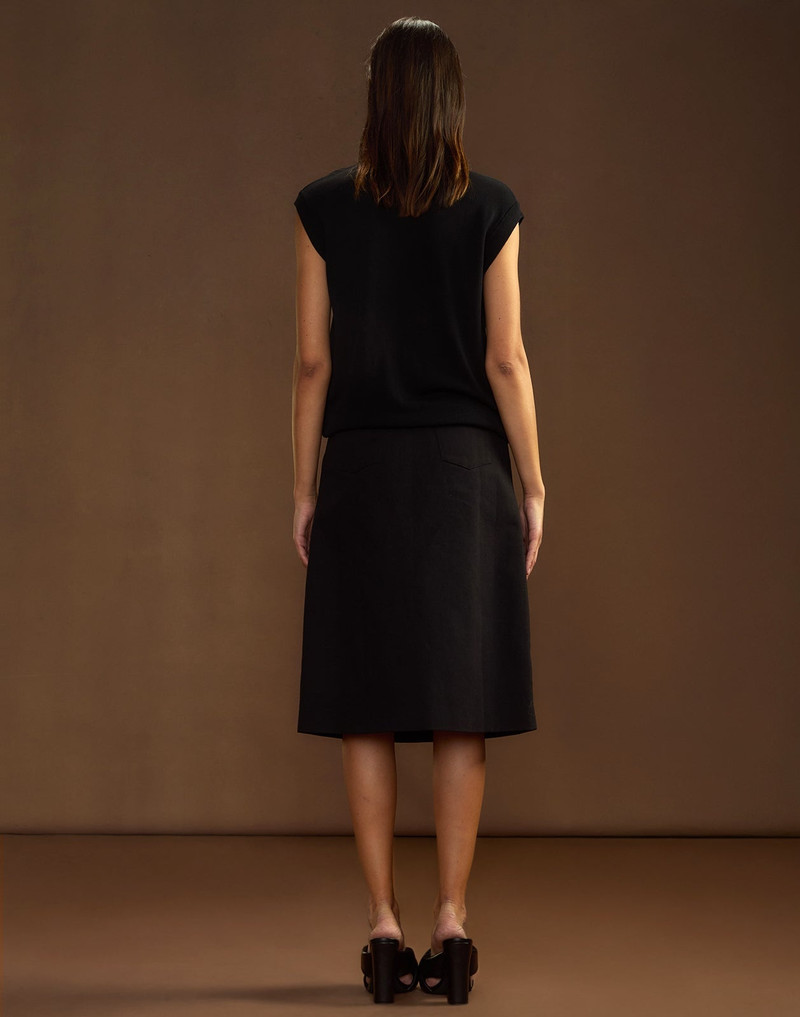 Serena Studded Denim Skirt 6