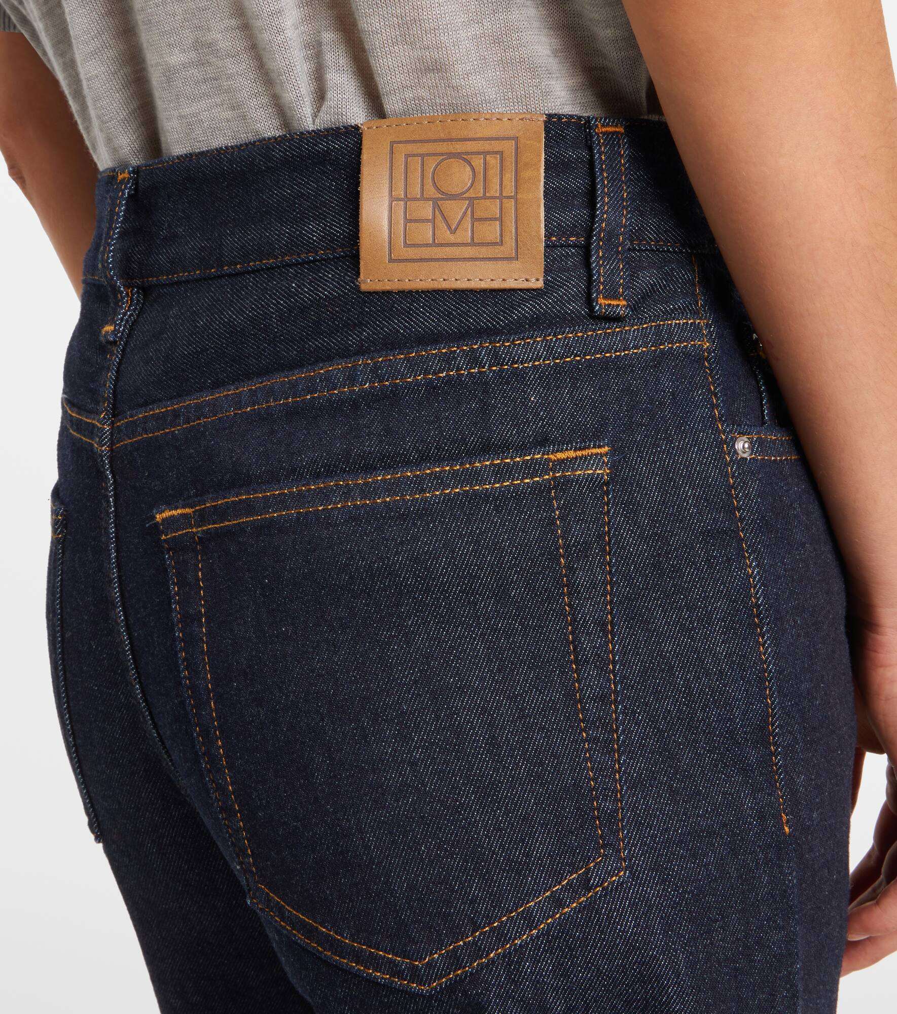 Low-rise straight jeans - 6